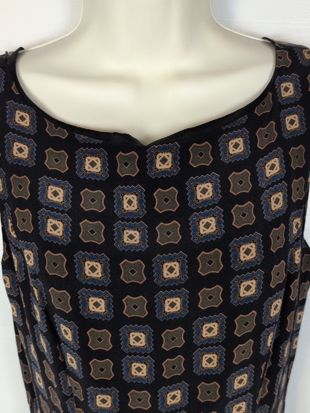 Anna Sui 100% Silk Knee Length Dres - Picture 2 of 8